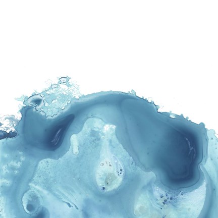 Framed Splash Wave IV Print