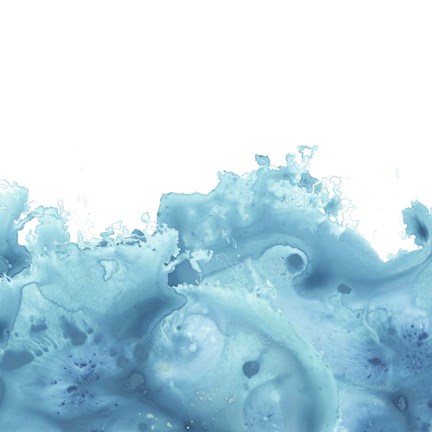 Framed Splash Wave VI Print