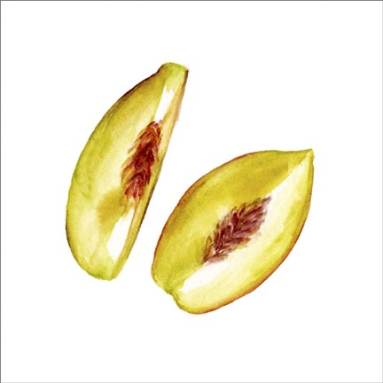 Framed Love Me Fruit V Print