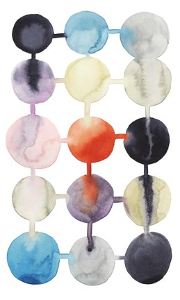 Framed Connect the Dots II Print