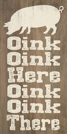 Framed Animal Farm I Print