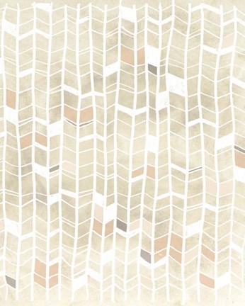 Framed Pattern Intersect I Print