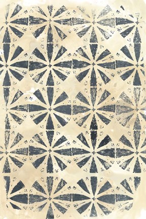 Framed Ancient Textile III Print