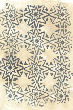 Framed Ancient Textile IV Print