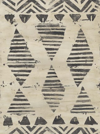 Framed Pattern Bazaar V Print