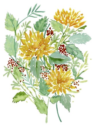 Framed Joyful Movement II Print