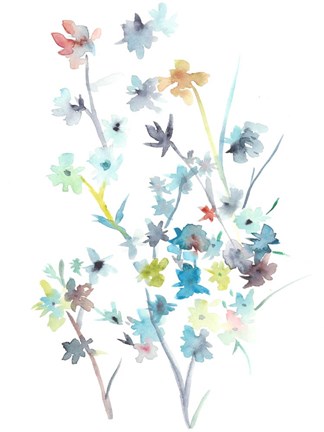 Framed Spring Soiree I Print