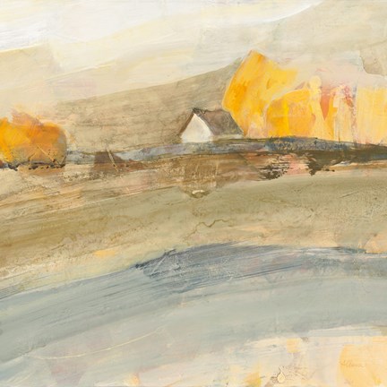 Framed Coming Home Neutral Crop Print