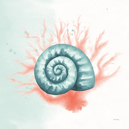 Framed Splash I Print