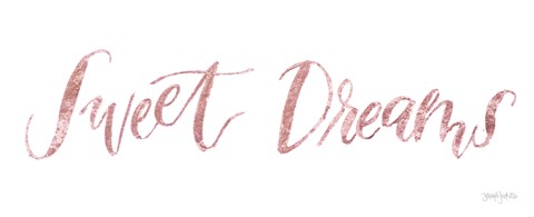 Framed Sweet Baby Girl II Pink Print