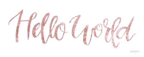 Framed Sweet Baby Girl I Pink Print