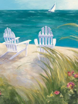 Framed Regatta I Crop Print