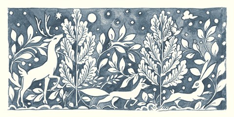 Framed Forest Life IX Print