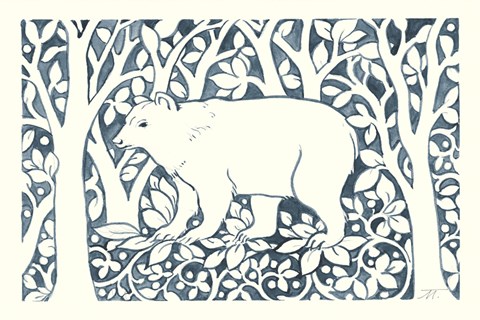 Framed Forest Life VII Print