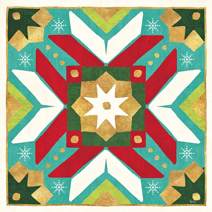 Framed Winter Wishes VI Print