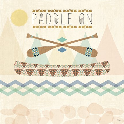 Framed Outdoor Geo V Print