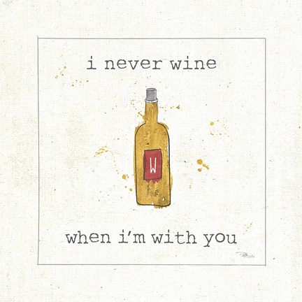 Framed Flavor Notes IV Print