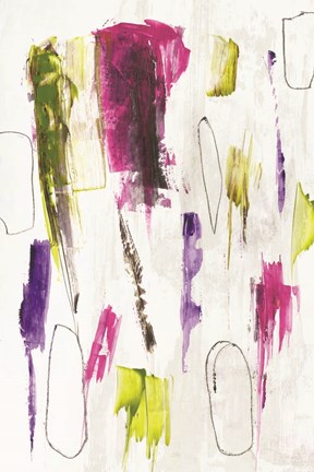 Framed Colour Splash I Print