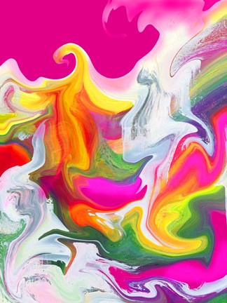 Framed Liquified II Print