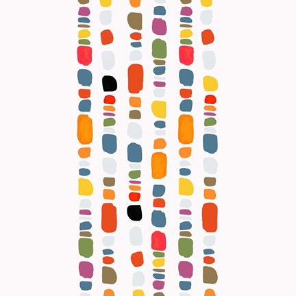 Framed Pebble I Print