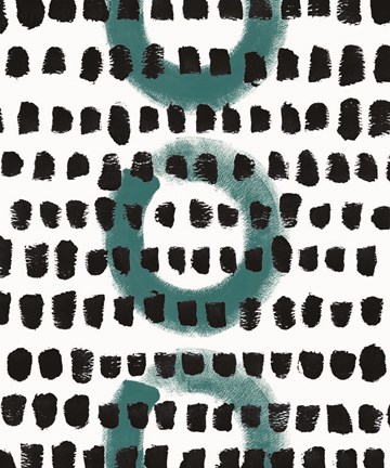 Framed Circle I Print