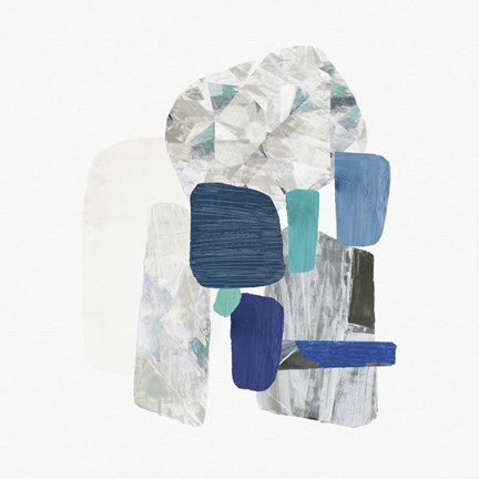 Framed Stone II Print