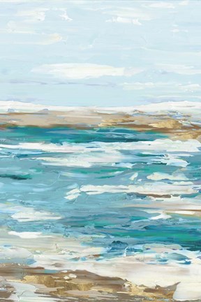 Framed Sea Side II Print