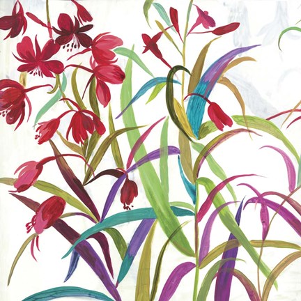 Framed Tropical I Print