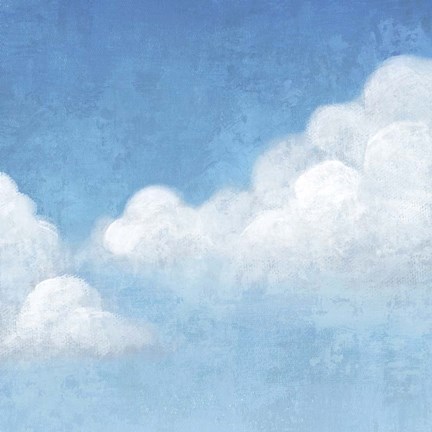 Framed Cloudy II Print