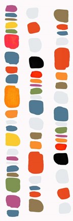 Framed Pebble I Print