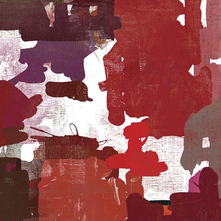 Framed Block Paint II Print