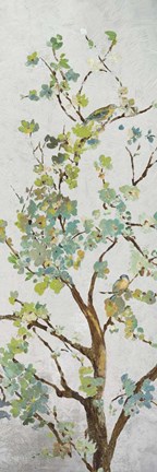 Framed Sage Branch I Print