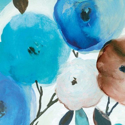 Framed Morning Pearls I Print