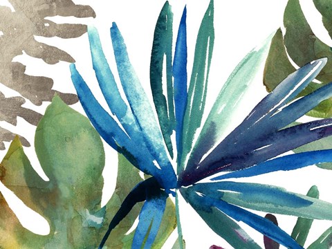 Framed Tropic Sway I Print