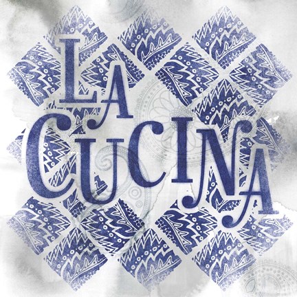 Framed La Cucina Print