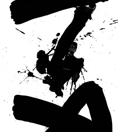 Framed Ink Blot IV Print