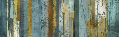 Framed Paneled Landscapes II Print