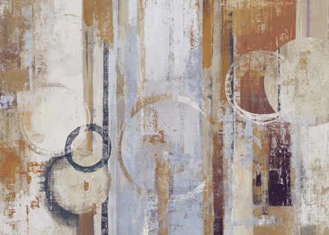 Framed Modern Bouquet II Print