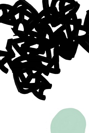 Framed Gesture I Print