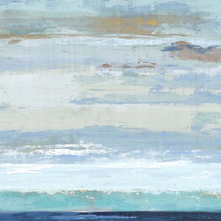 Framed Sea Shore I Print