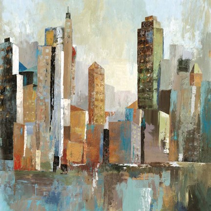 Framed DownTown Print