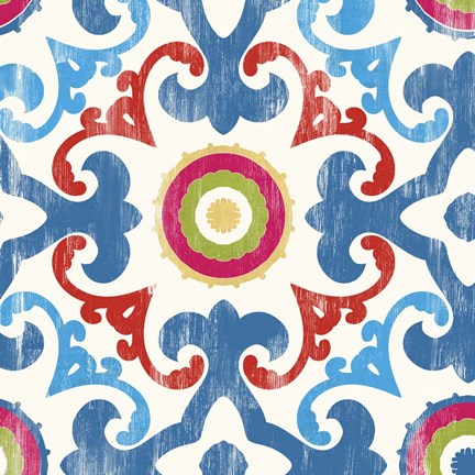 Framed Suzani I Print