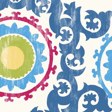 Framed Suzani III Print