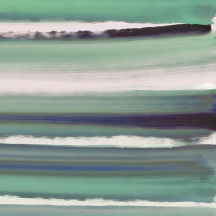 Framed Color Streak Print