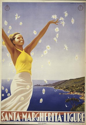 Framed Santa Margherita Print