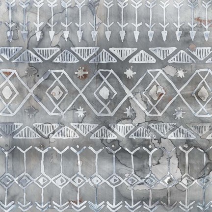 Framed Mezzo Brown I Print