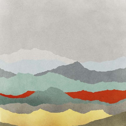 Framed Vast Plains II Print