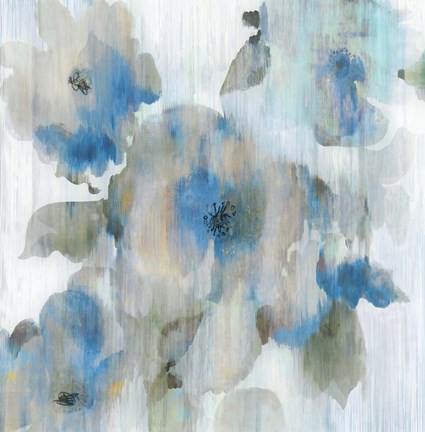 Framed Forget Me Not II Print