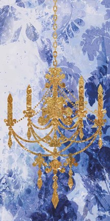 Framed Louis Chandelier II Print