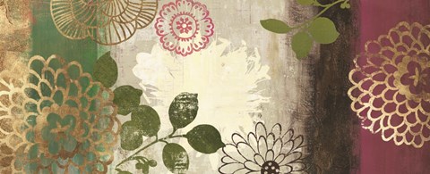 Framed Jacquard I Print